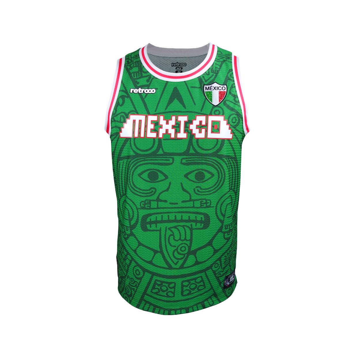 Jersey Retrooo México Calendario Azteca Urbano Bkb