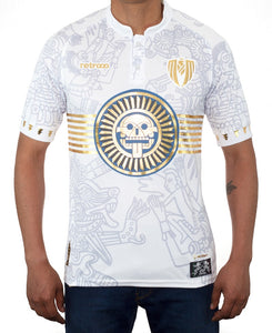 Jersey Retrooo México Ft. Mexclart Mictlán con Mangas