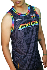 Jersey Retrooo México Calendario Azteca Urbano PRIDE