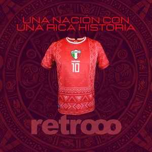 Jersey Retrooo México Azteca Fuego