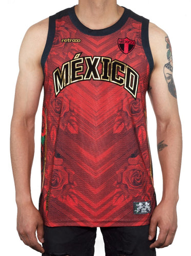 Jersey Retrooo México Ft. JMV Designs Rosas