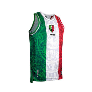 Jersey Retrooo México Ft. Mexclart Piedra del Sol Tricolor