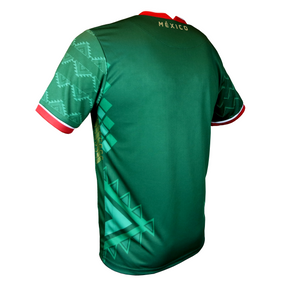 Jersey Retrooo México Azteca Tricolor