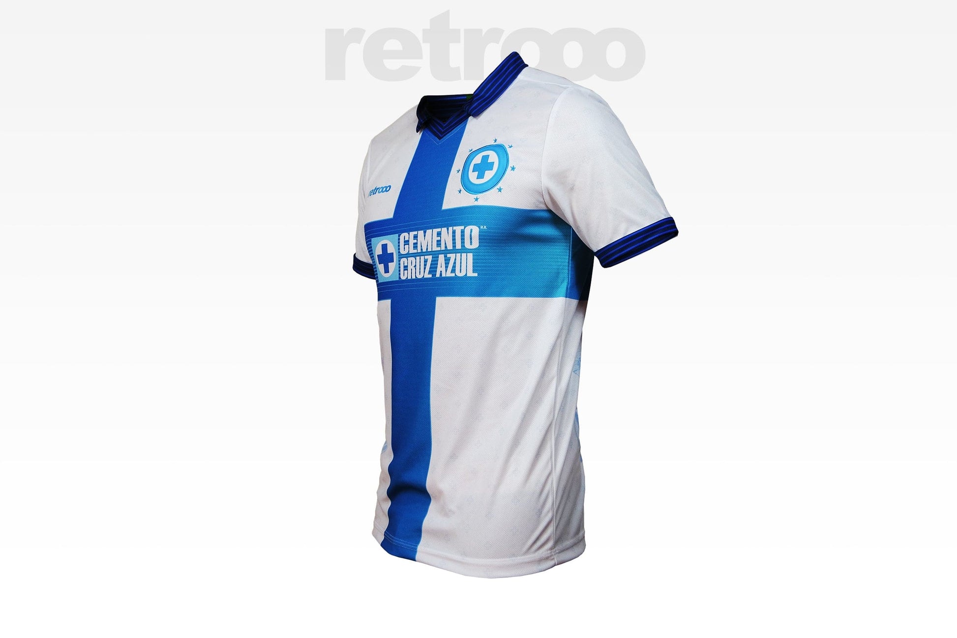 Retroooclothes Jersey Jersey Herencia Celeste - Blanco