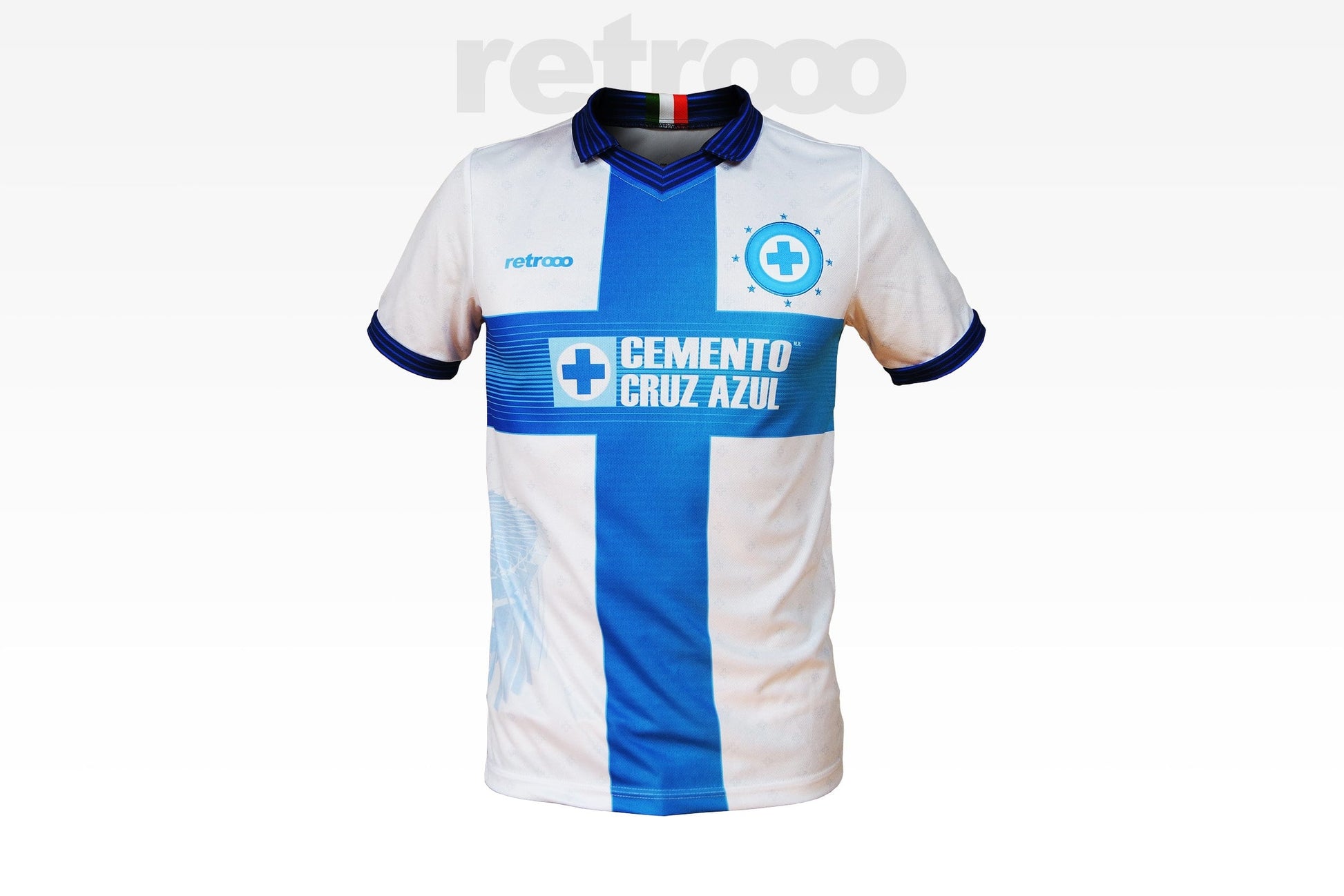 Retroooclothes Jersey Jersey Herencia Celeste - Blanco
