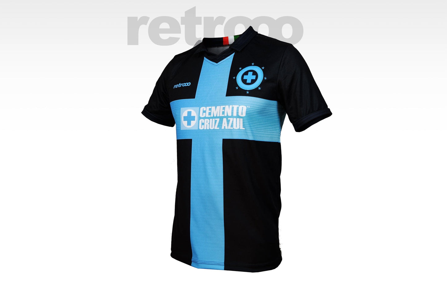 Retroooclothes Jersey Jersey Herencia Celeste - Negro