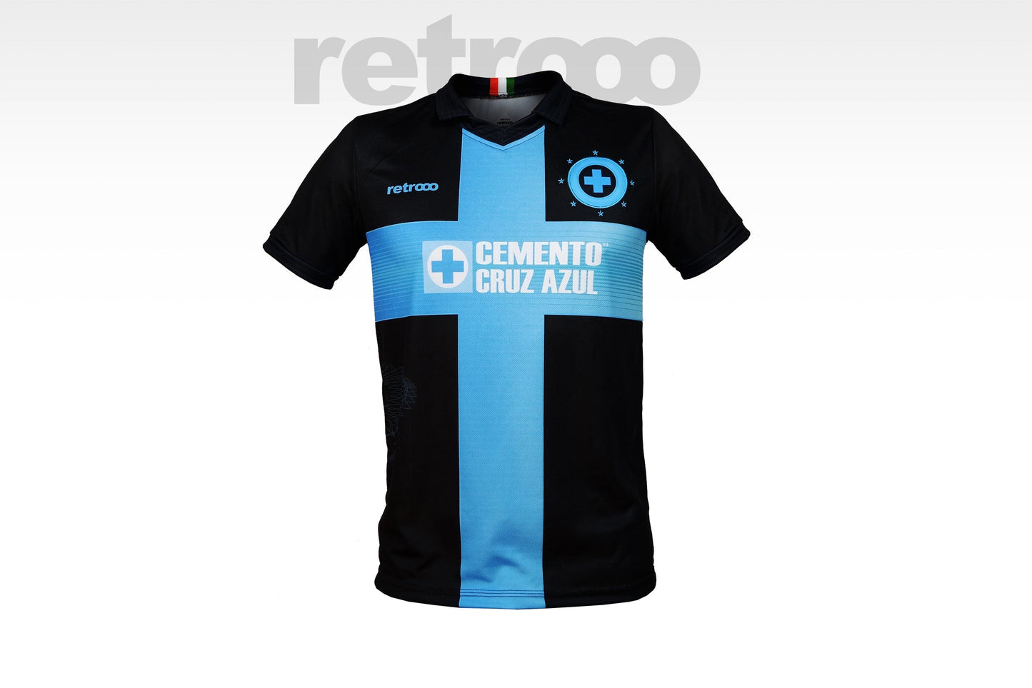 Retroooclothes Jersey Jersey Herencia Celeste - Negro