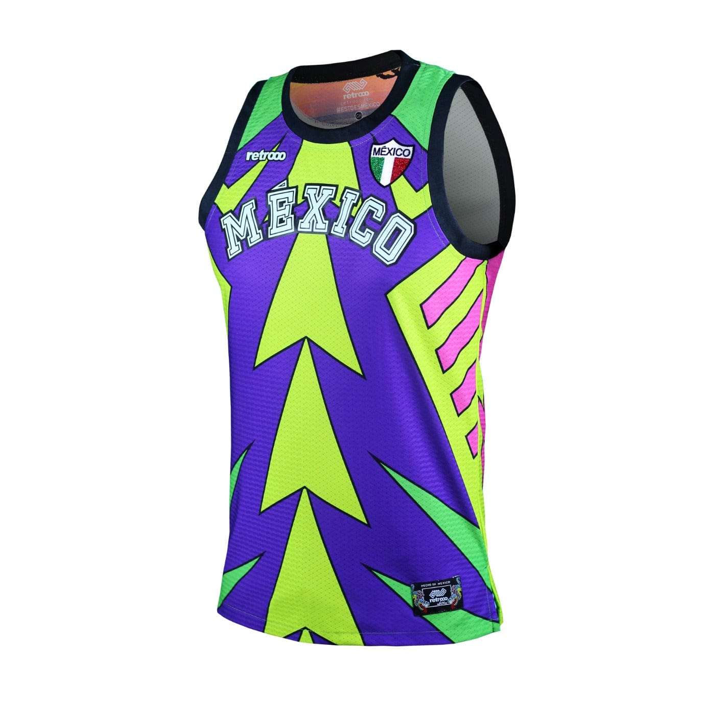 Retroooclothes Jersey Jersey Retrooo México Acapulco Urbano Basketball