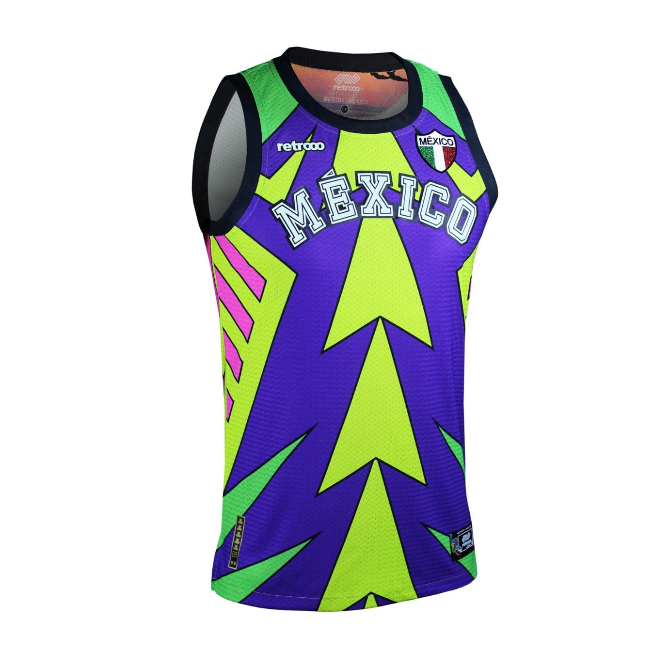 Retroooclothes Jersey Jersey Retrooo México Acapulco Urbano Basketball