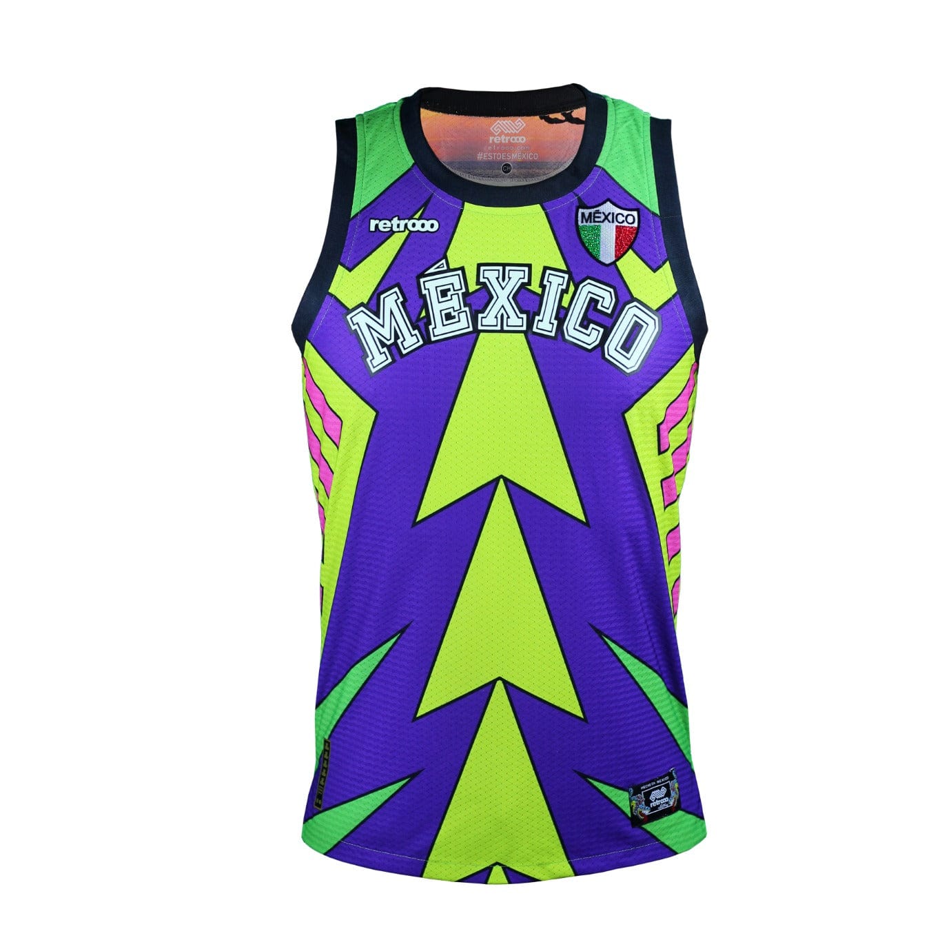 Retroooclothes Jersey Jersey Retrooo México Acapulco Urbano Basketball