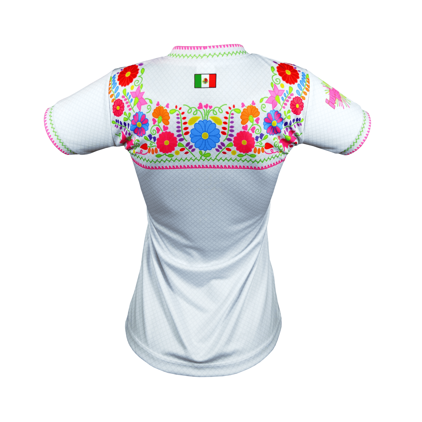 Retroooclothes Jersey Jersey Retrooo México Adelitas Huipil Blanco