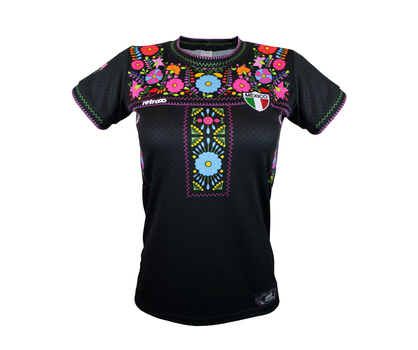 Retroooclothes Jersey Jersey Retrooo México Adelitas Negro