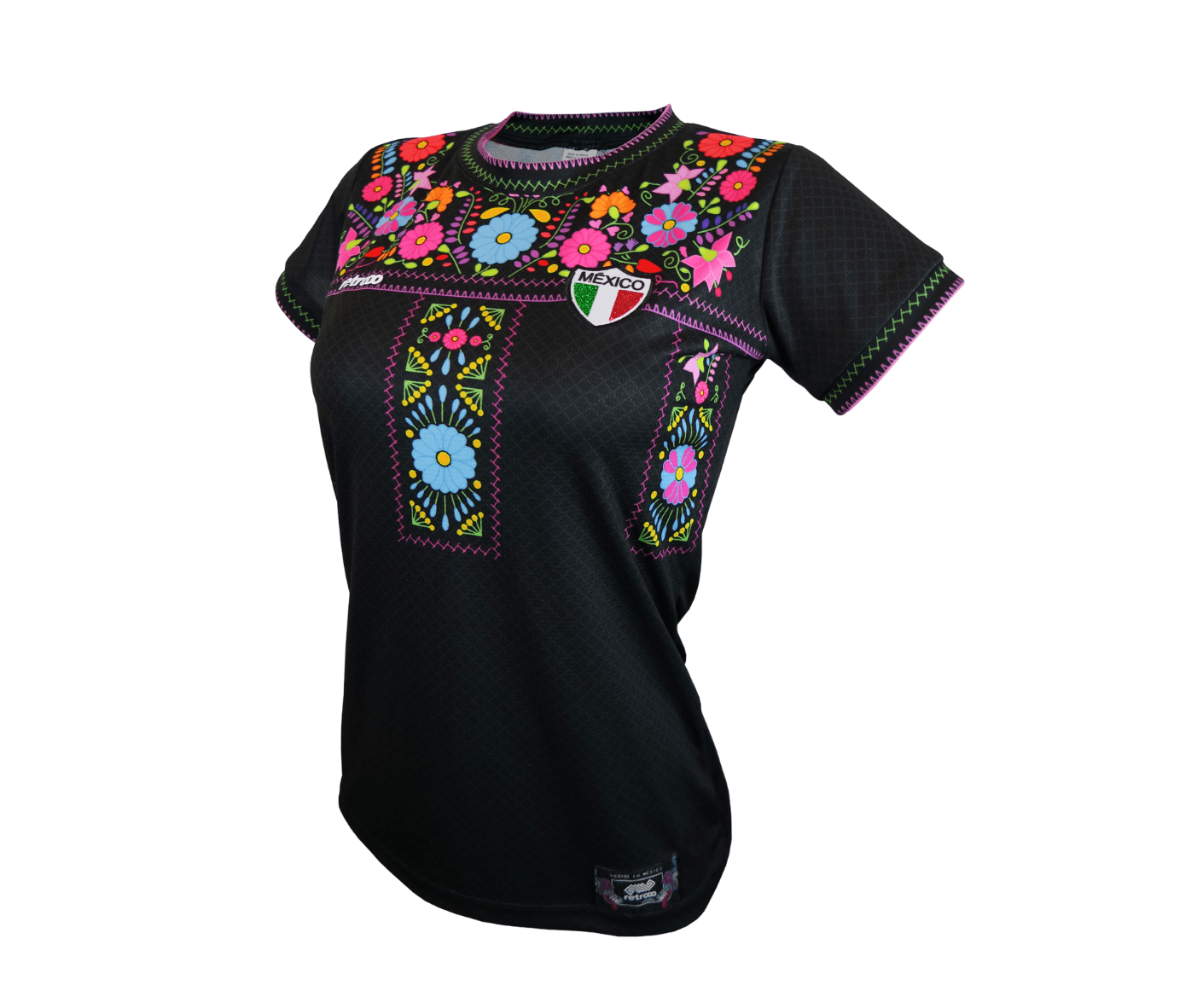 Retroooclothes Jersey Jersey Retrooo México Adelitas Negro
