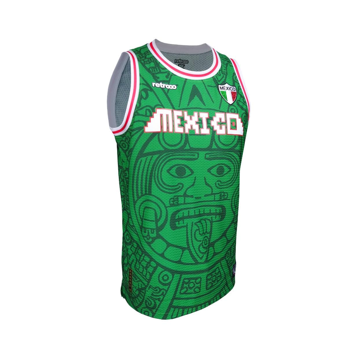Retroooclothes Jersey Jersey Retrooo México Calendario Azteca Urbano Bkb