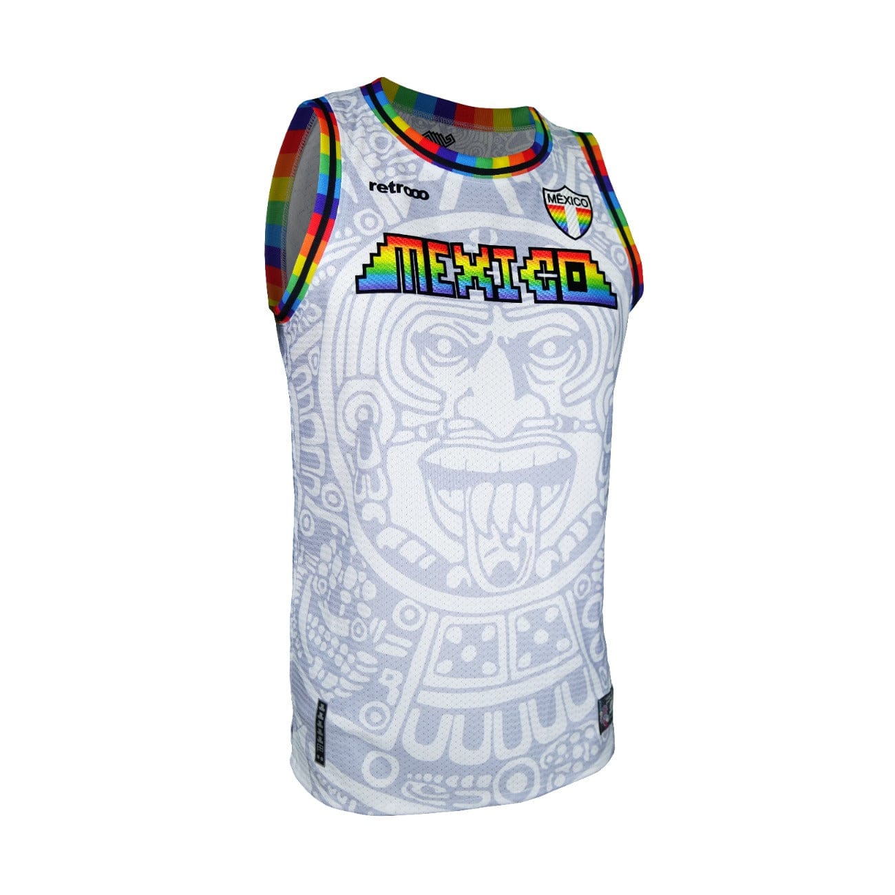 Retroooclothes Jersey Jersey Retrooo México Calendario Azteca Urbano PRIDE