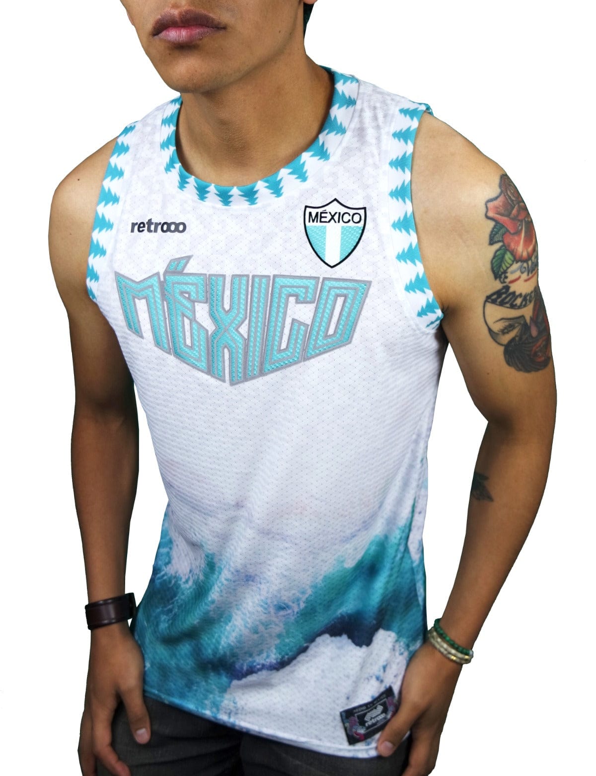 Retroooclothes Jersey Jersey Retrooo México Caribe Mexicano