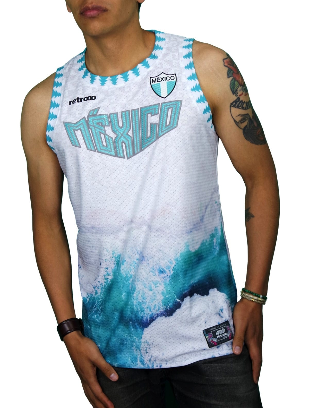 Retroooclothes Jersey Jersey Retrooo México Caribe Mexicano