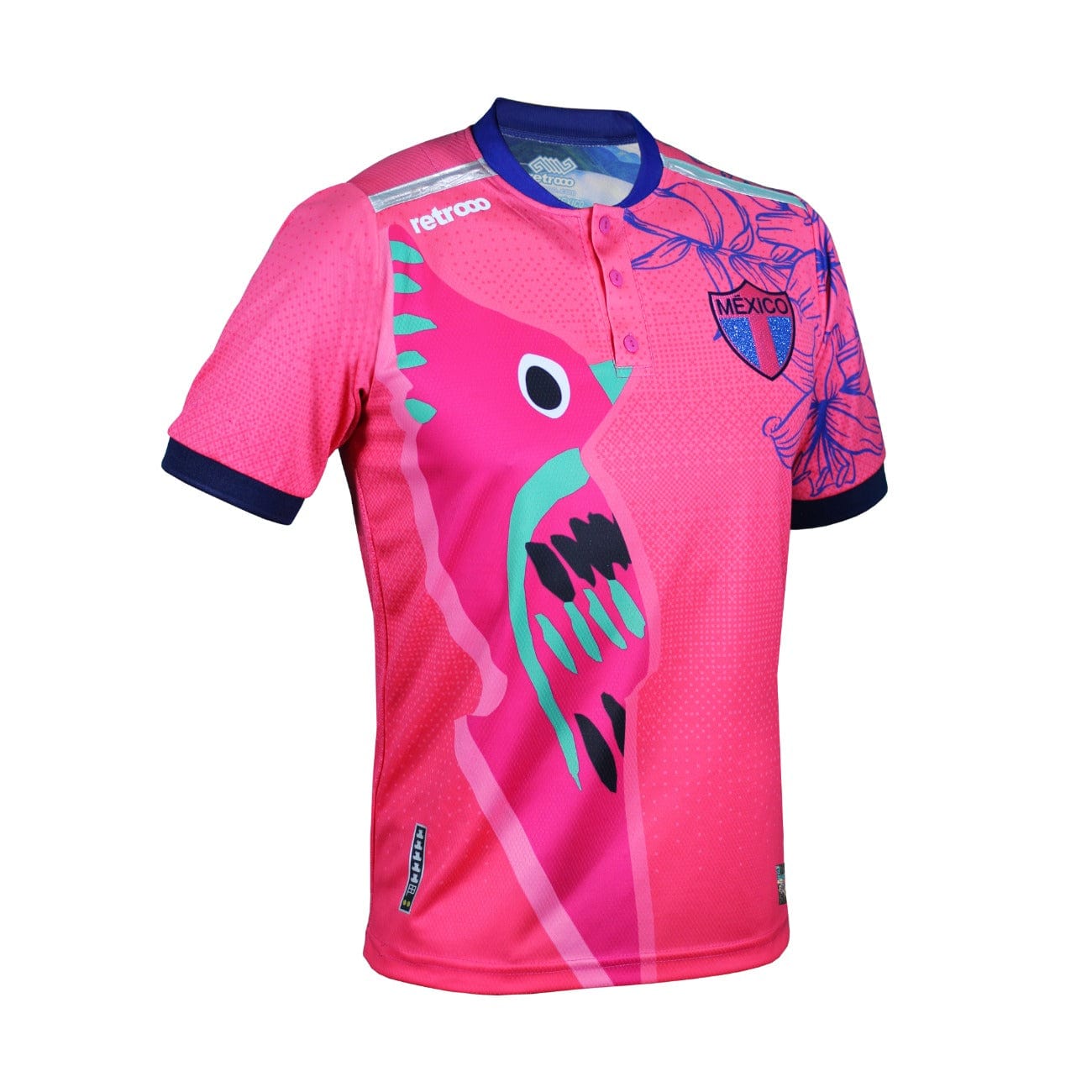 Retroooclothes Jersey Jersey Retrooo México Colibrí Art