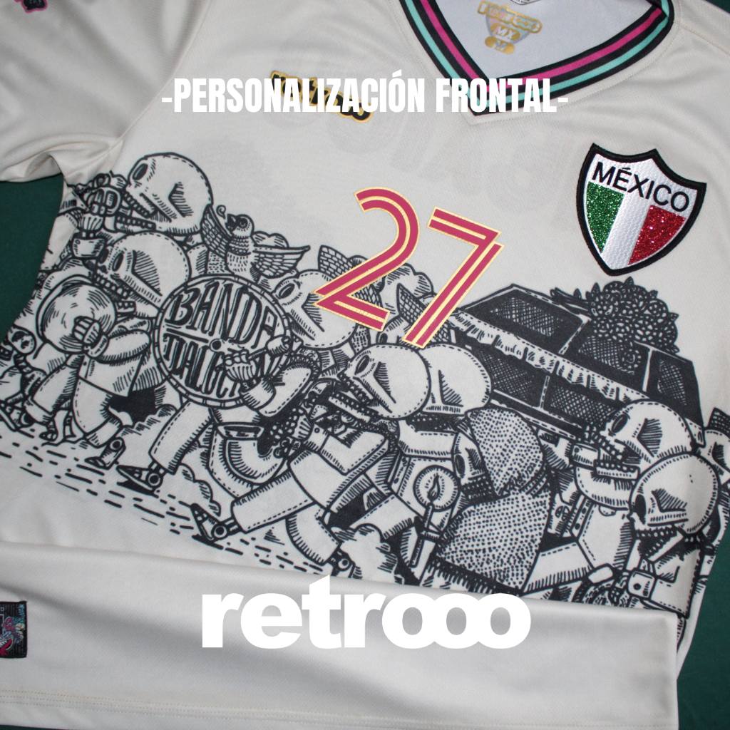 Retroooclothes Jersey Jersey Retrooo México Día de Muertos