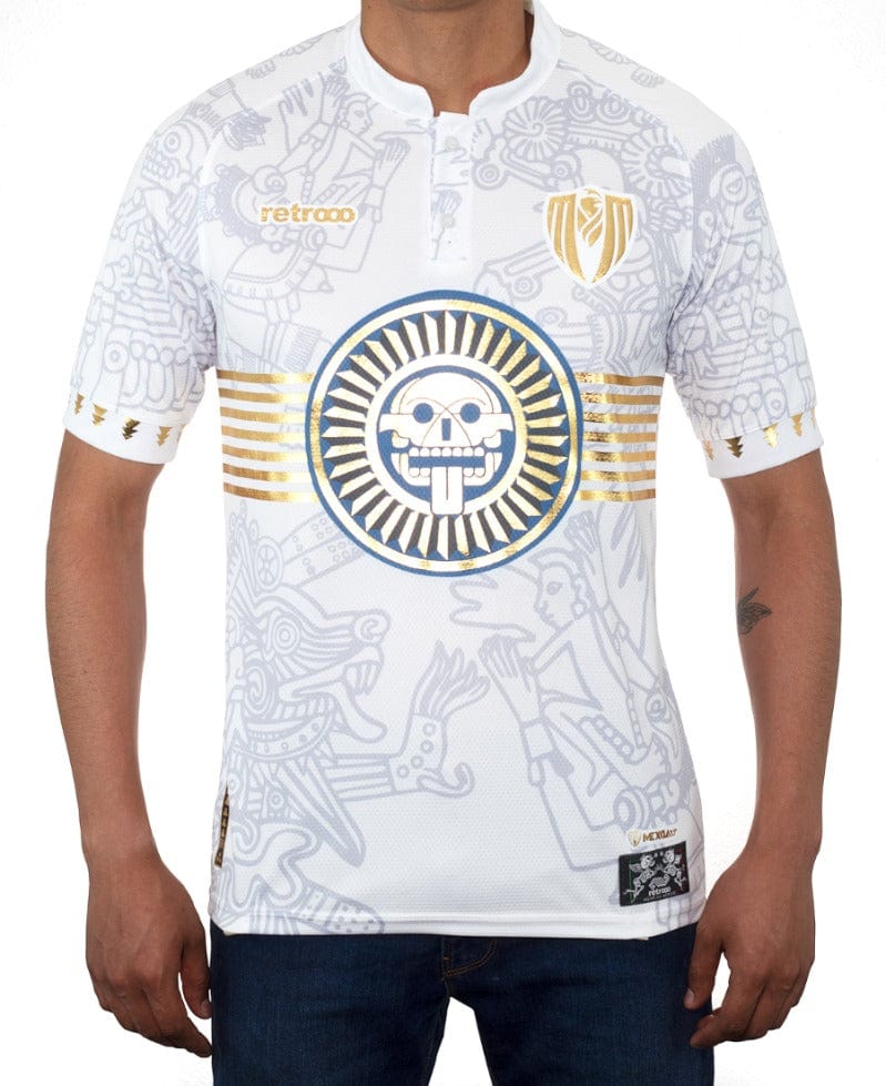Retroooclothes Jersey Jersey Retrooo México Ft. Mexclart Mictlán con Mangas