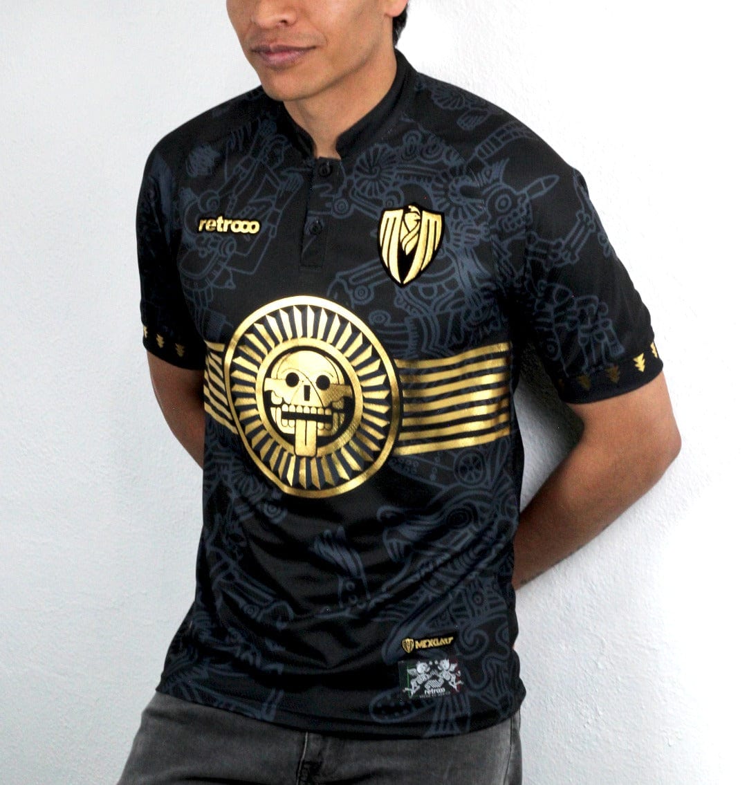 Retroooclothes Jersey Jersey Retrooo México Ft. Mexclart Mictlán con Mangas