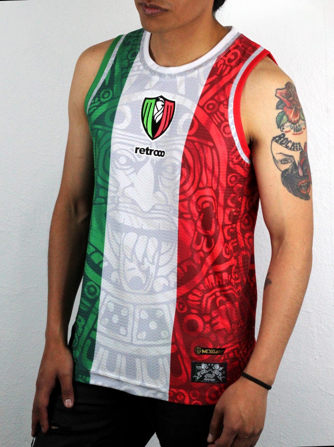 Retroooclothes Jersey Jersey Retrooo México Ft. Mexclart Piedra del Sol Tricolor