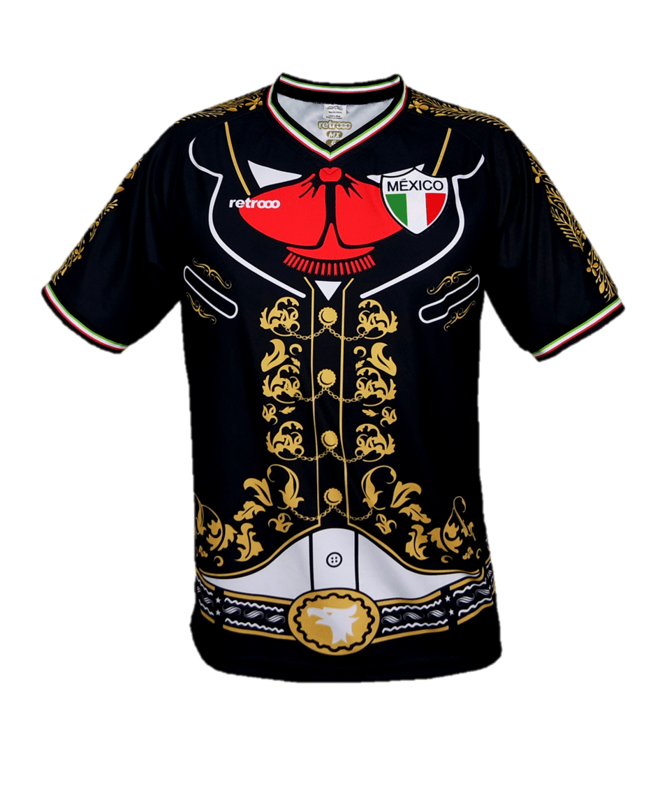 Retroooclothes Jersey Jersey Retrooo México Mariachi
