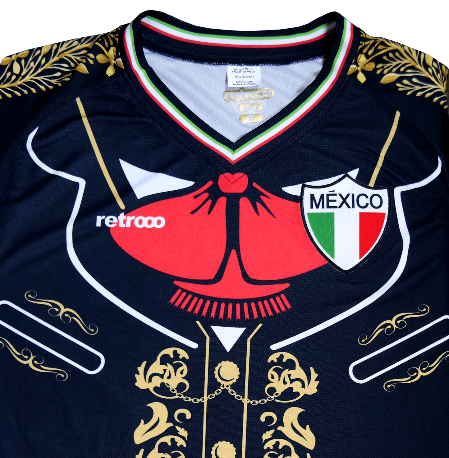 Retroooclothes Jersey Jersey Retrooo México Mariachi