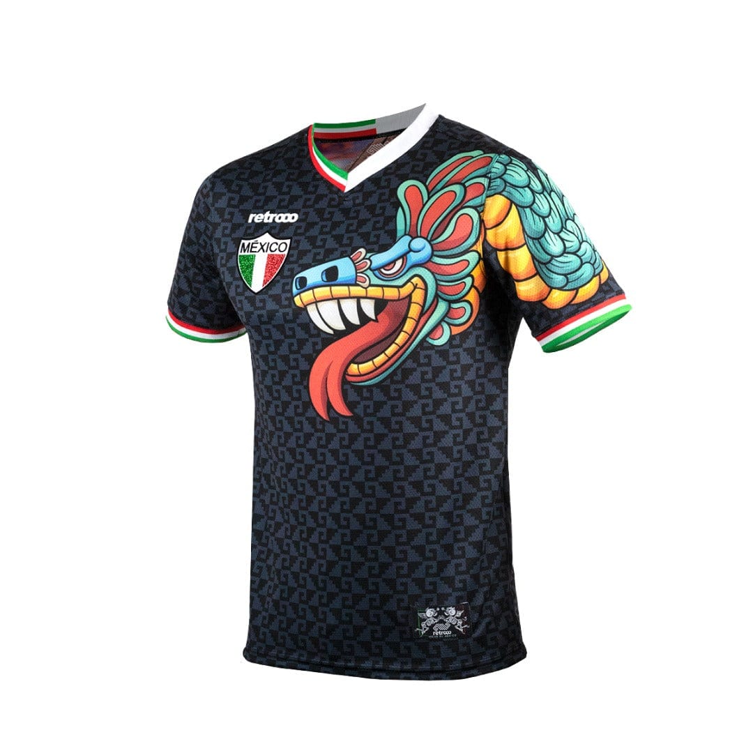 Retroooclothes Jersey Jersey Retrooo México Quetzalcóatl Obsidiana