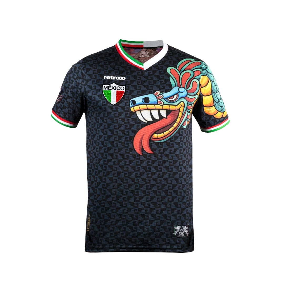 Retroooclothes Jersey Jersey Retrooo México Quetzalcóatl Obsidiana