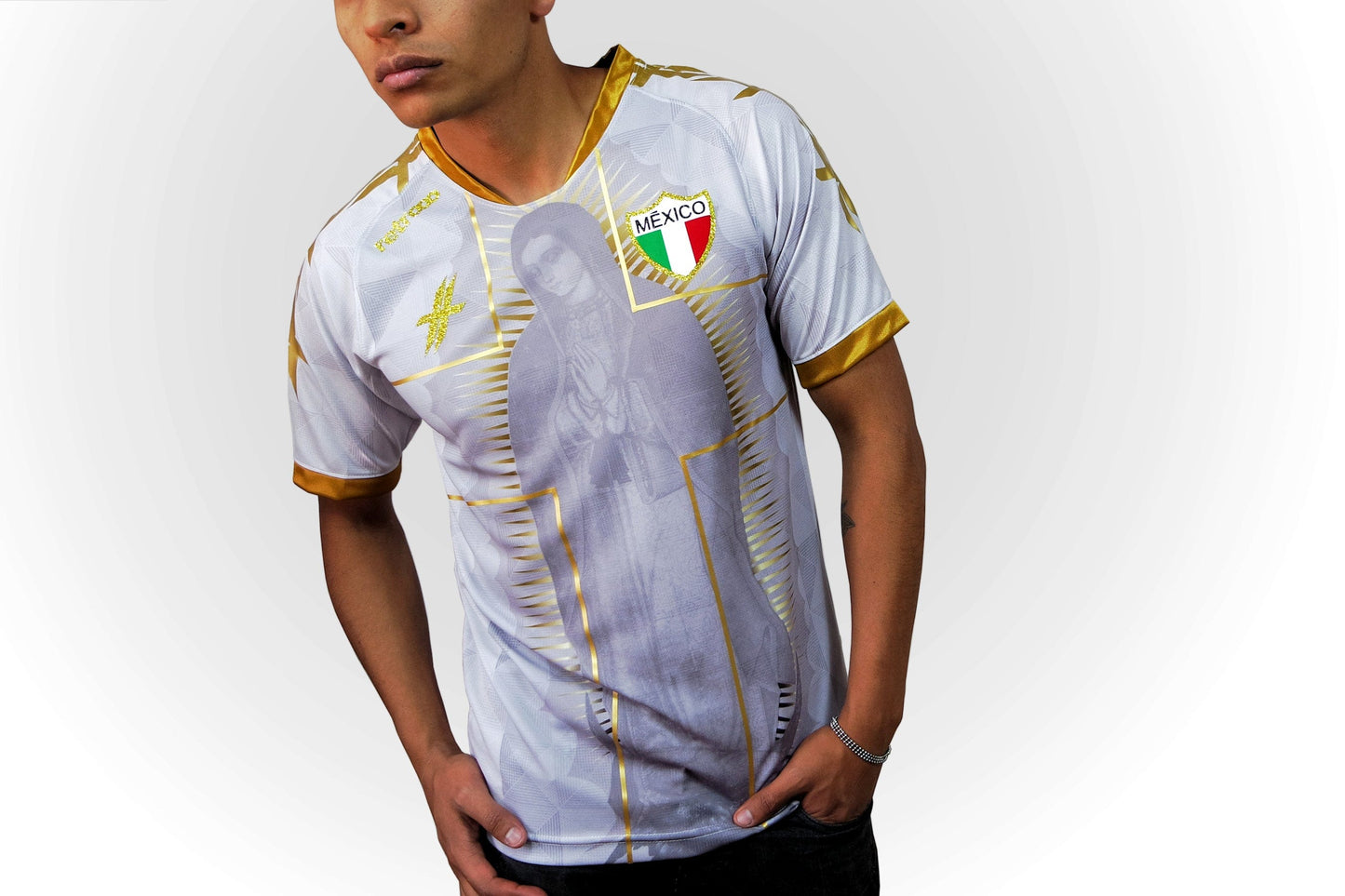 Retroooclothes Jersey Jersey Retrooo México Virgen de Guadalupe