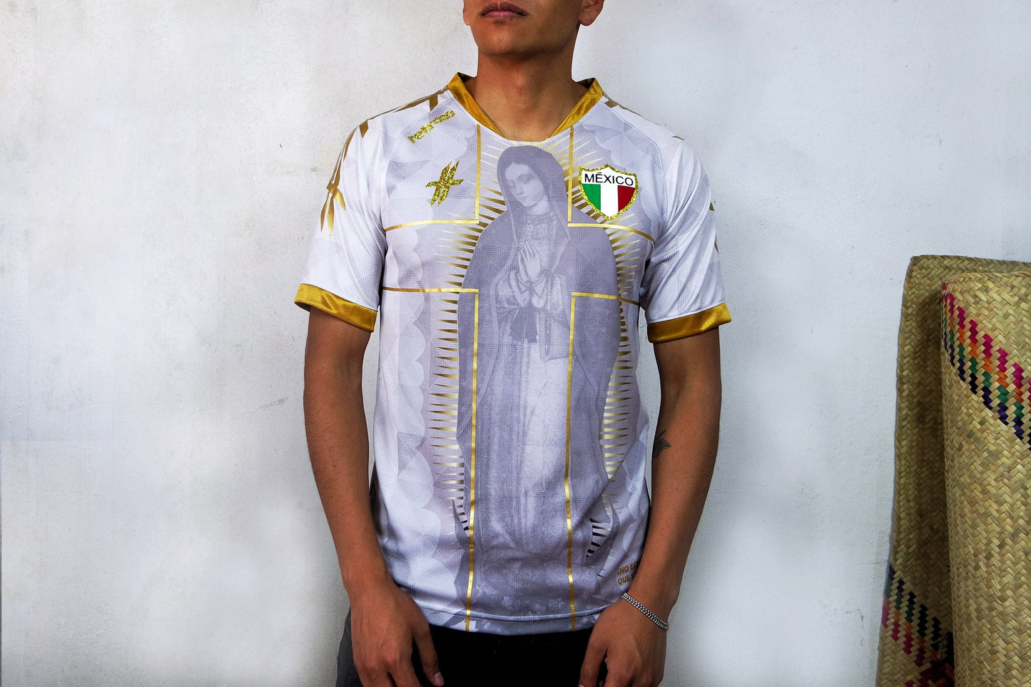 Retroooclothes Jersey Jersey Retrooo México Virgen de Guadalupe