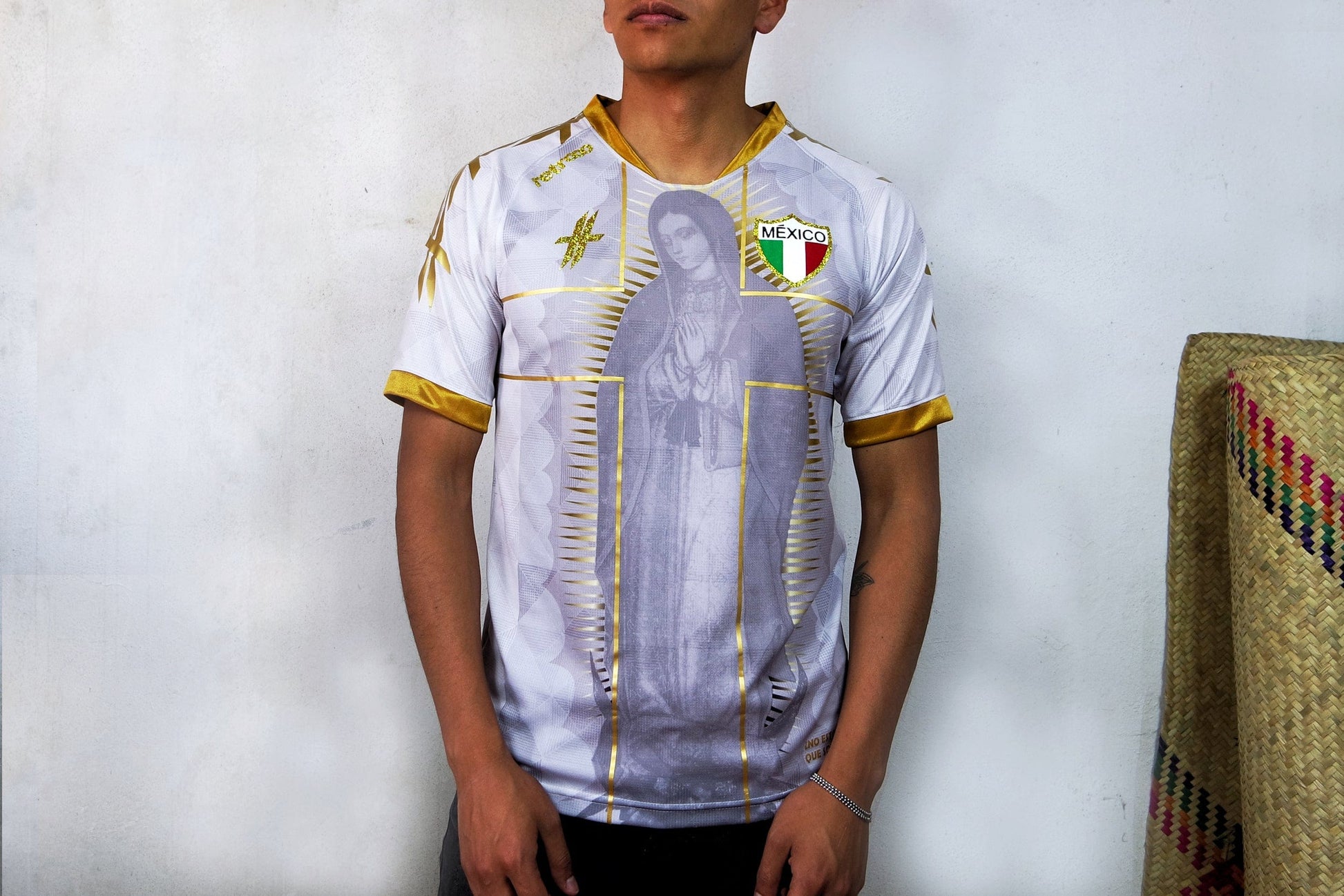 Retroooclothes Jersey Jersey Retrooo México Virgen de Guadalupe
