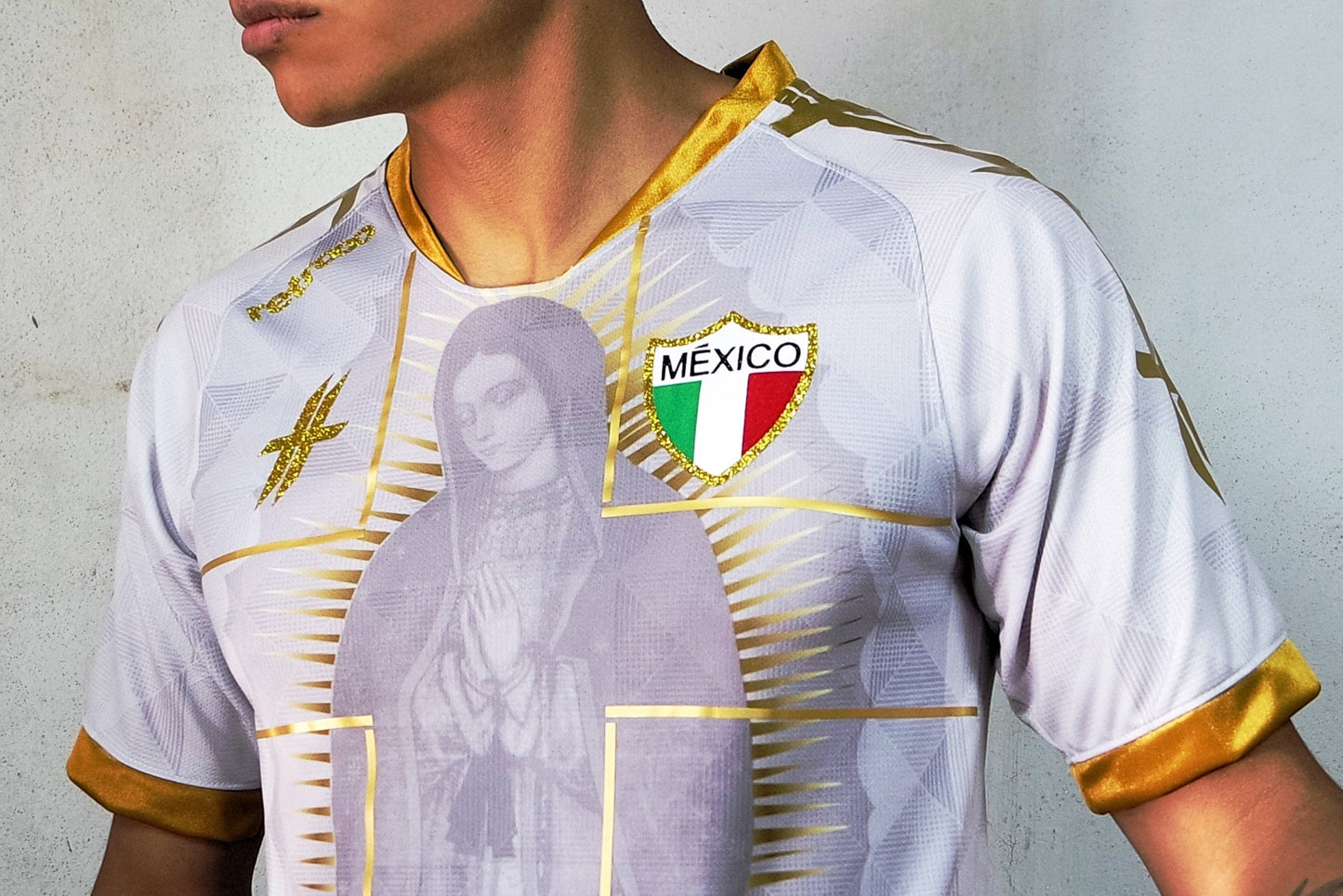 Retroooclothes Jersey Jersey Retrooo México Virgen de Guadalupe