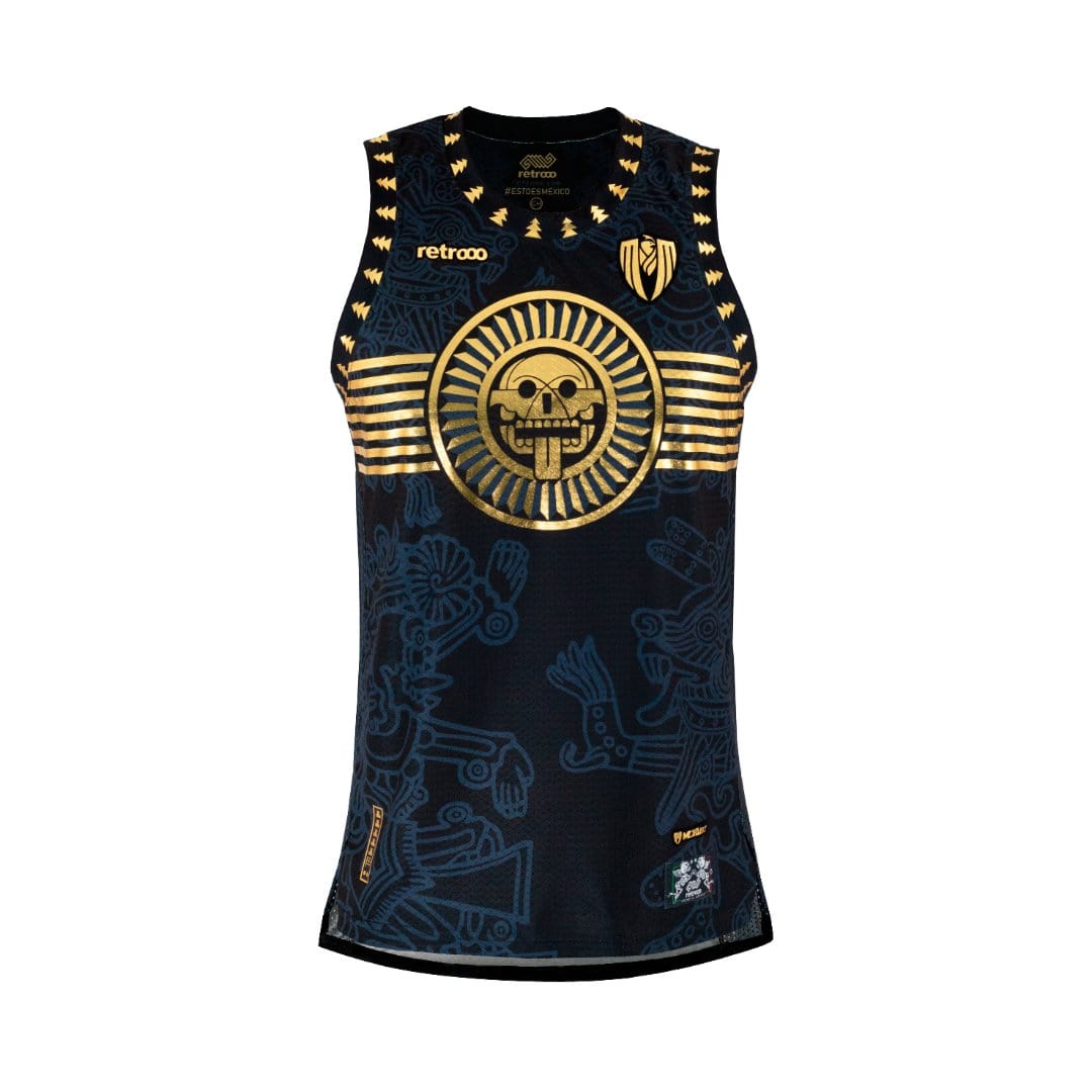 Retroooclothes Jersey Mictlantecuhtli / CH/SMALL Jersey Retrooo México Ft. Mexclart Mictlán