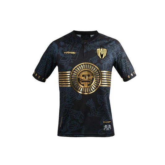 Retroooclothes Jersey Mictlantecuhtli / CH/SMALL Jersey Retrooo México Ft. Mexclart Mictlán con Mangas