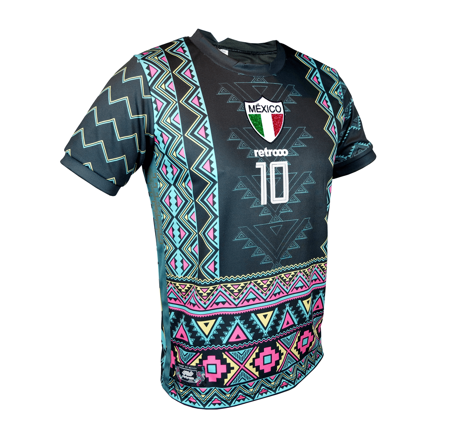 Retroooclothes Jersey Retrooo México Azteca Obsidiana