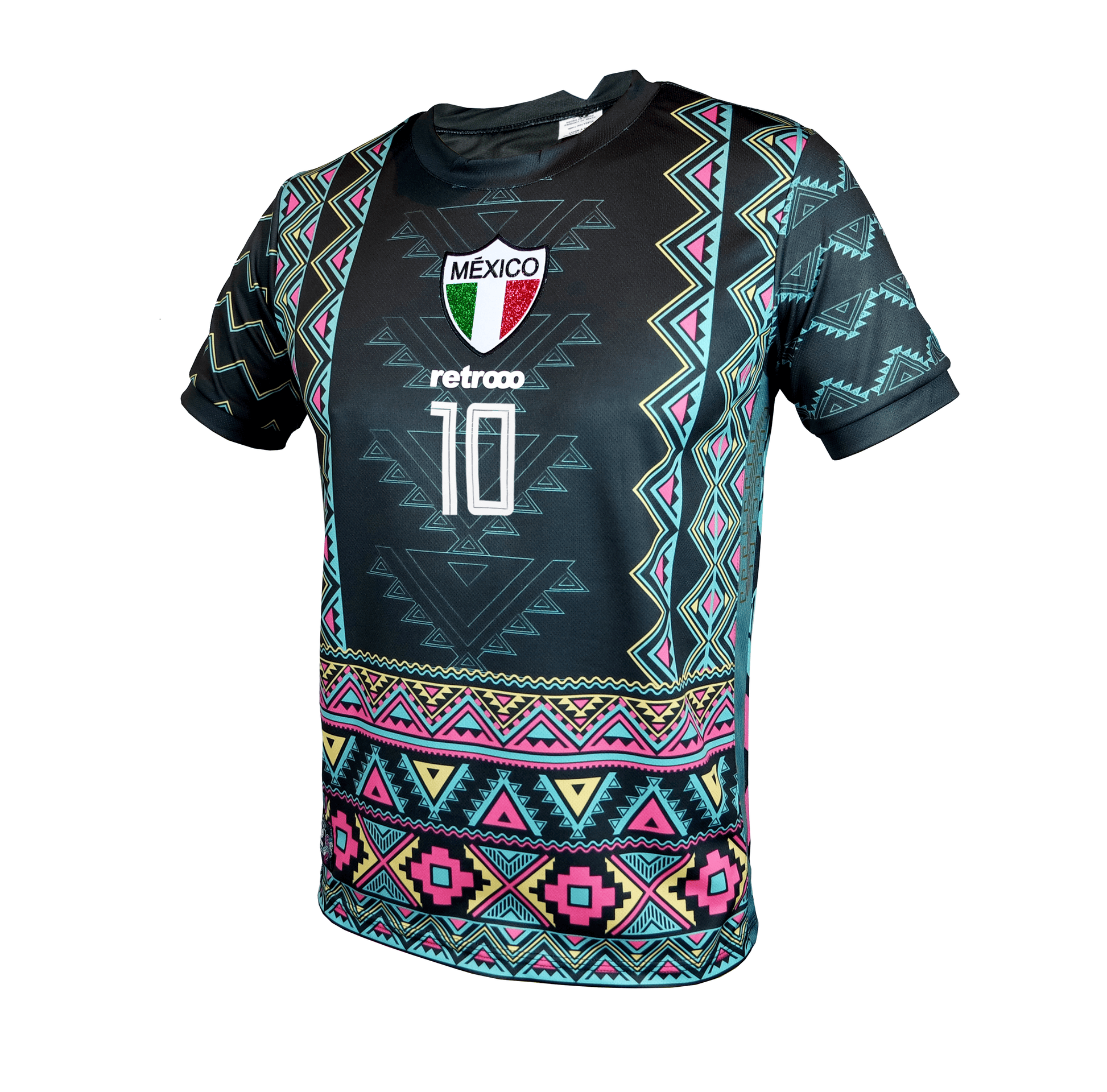 Retroooclothes Jersey Retrooo México Azteca Obsidiana