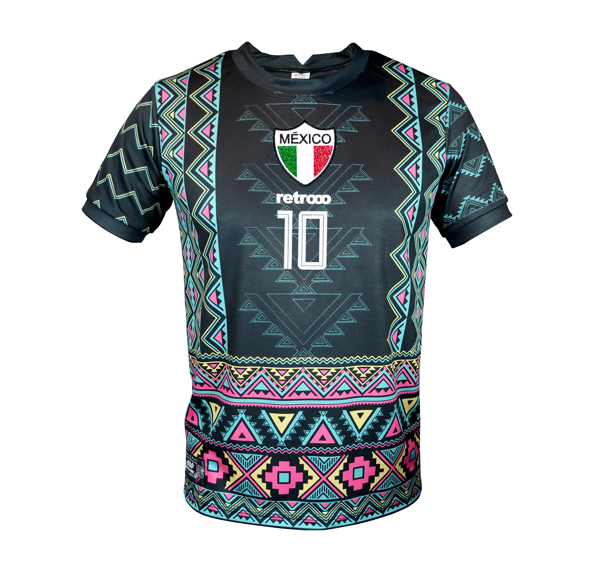 Retroooclothes Jersey Retrooo México Azteca Obsidiana