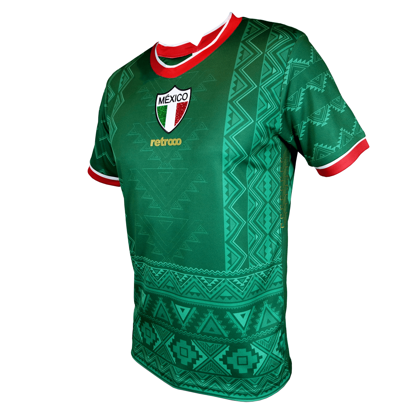 Retroooclothes Jersey Retrooo México Azteca Tricolor