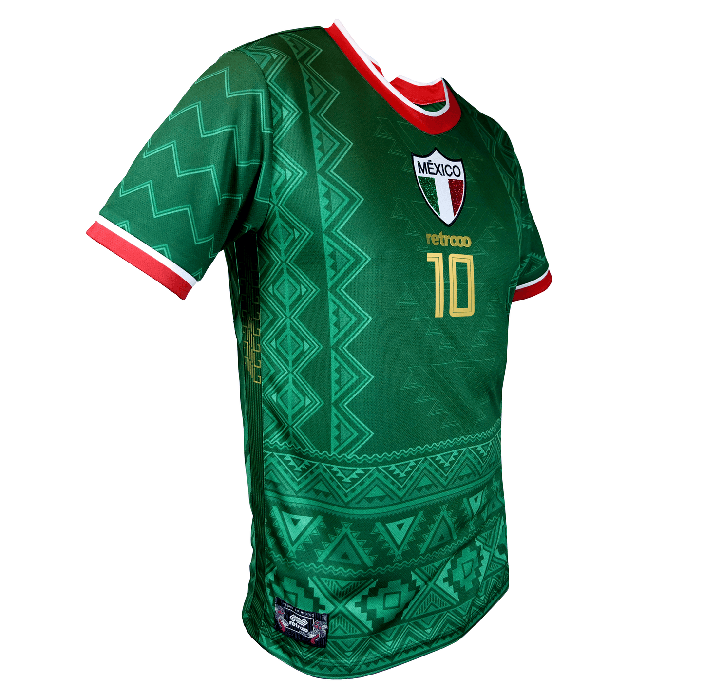 Retroooclothes Jersey Retrooo México Azteca Tricolor