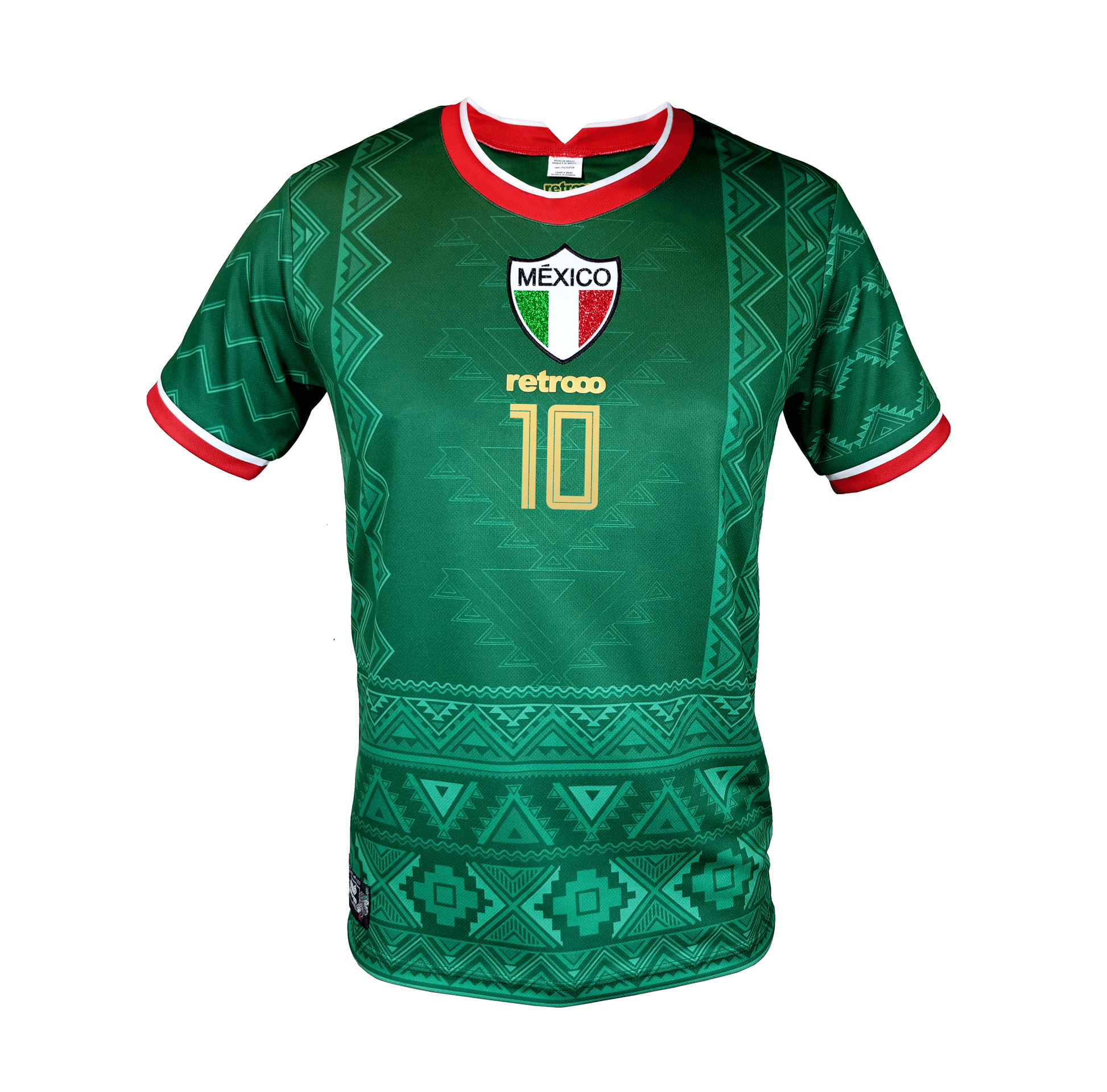 Retroooclothes Jersey Retrooo México Azteca Tricolor