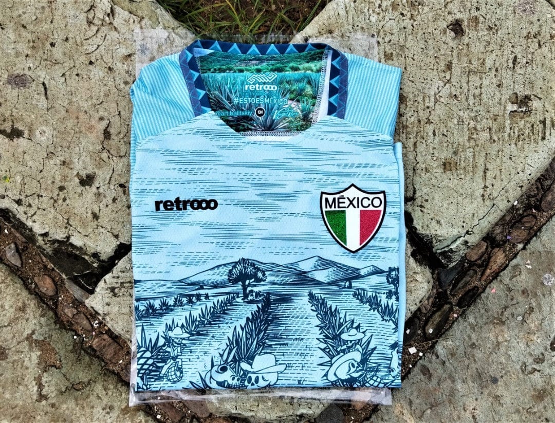 Retroooclothes Jersey Retrooo México Tierra de Agave