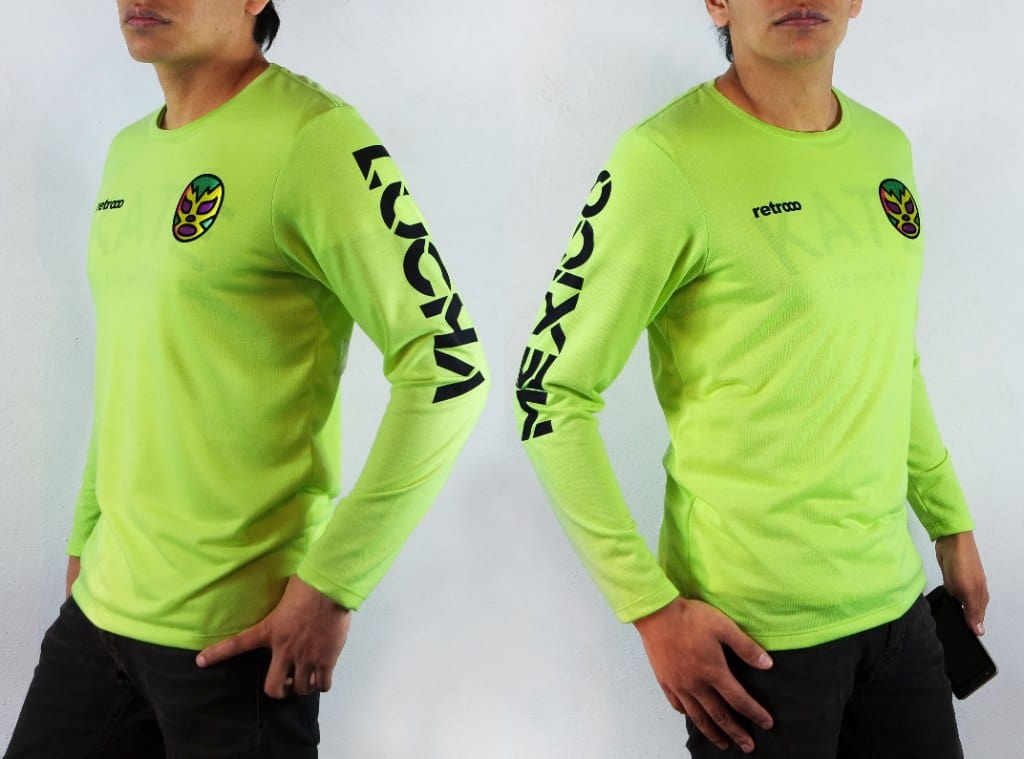 Retroooclothes Sueter Sueter Retrooo Lucha Libre Neón